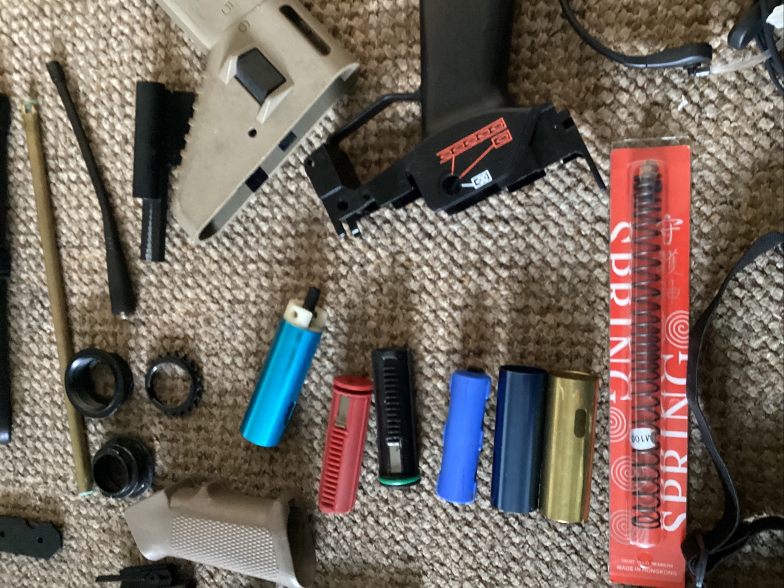 Airsoft Parts, Bundle Of Spare Parts, Used, Toys eBay