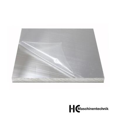 Aluminium Rohmaterial, Plangefräst, AW5083 Gussplatte, Zuschnitt foliert, Platte
