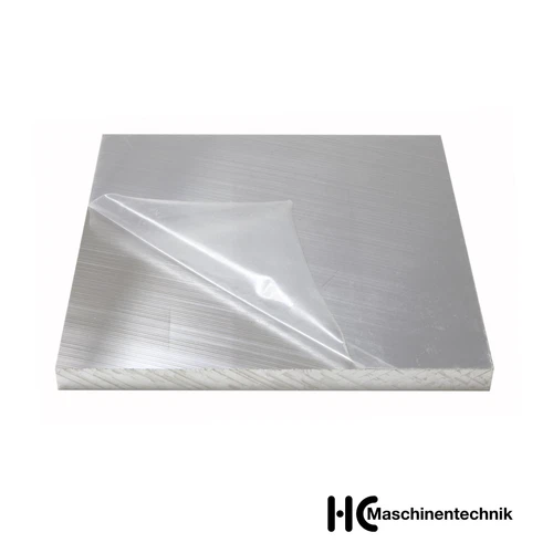 Aluminium raw material, face milled, AW5083 cast plate, cut foiled, plate