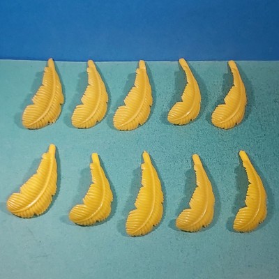 LOT DE 3 PLUMES POUR PLAYMOBIL - Catégorie 2, Référence 4 - Occasion En Très Bon état
