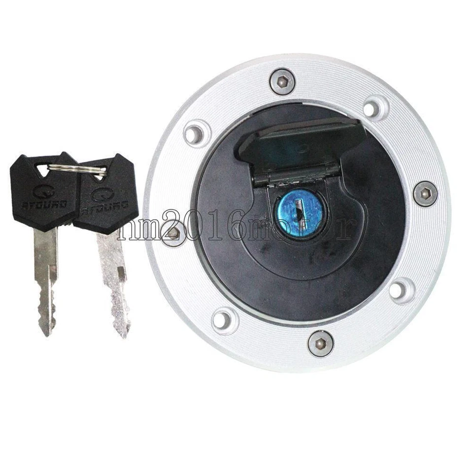 Fuel Gas Cap Lock Keys for Suzuki GSXR1300 Hayabusa GSXR600 Katana Foto 3 de 4