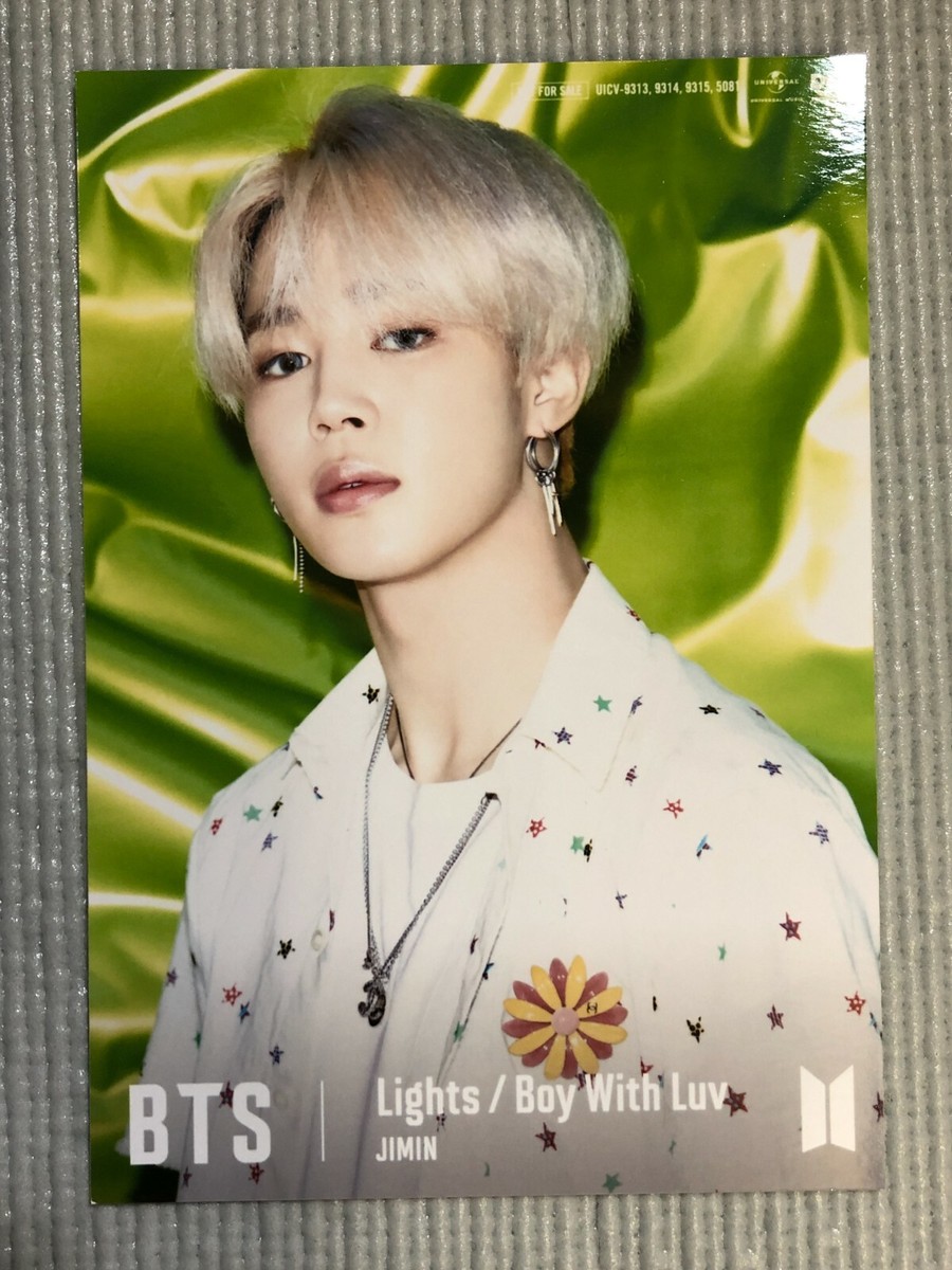 BTS Japanese Ver. Lights / Boy With Luv Official Photo Card