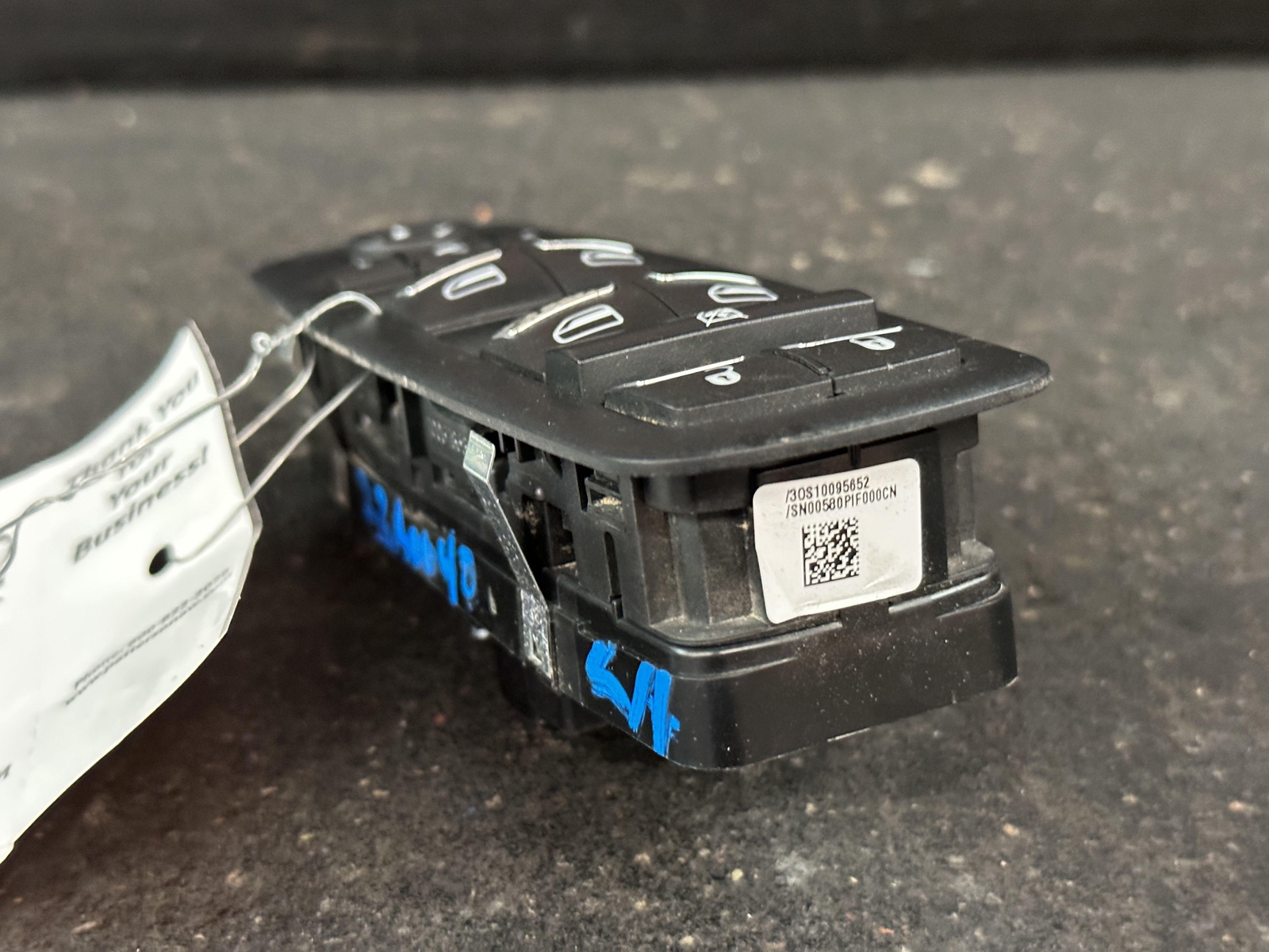 14-17 MASERATI GHIBLI FRONT DRIVER DOOR MASTER SWITCH