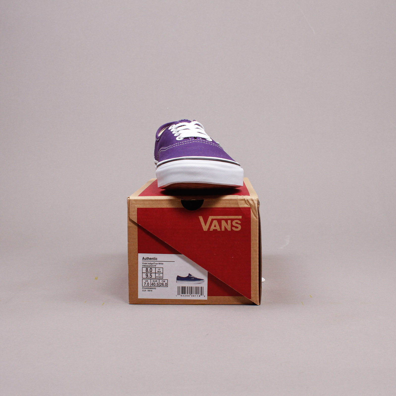 vans authentic violet indigo