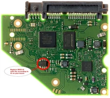 ST4000DM005 100788341 Circuit Board + FW  for HDD data recovery