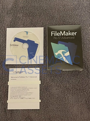 FileMaker Pro 17 Advanced Software for Apple Macintosh & Windows, Free Shipping
