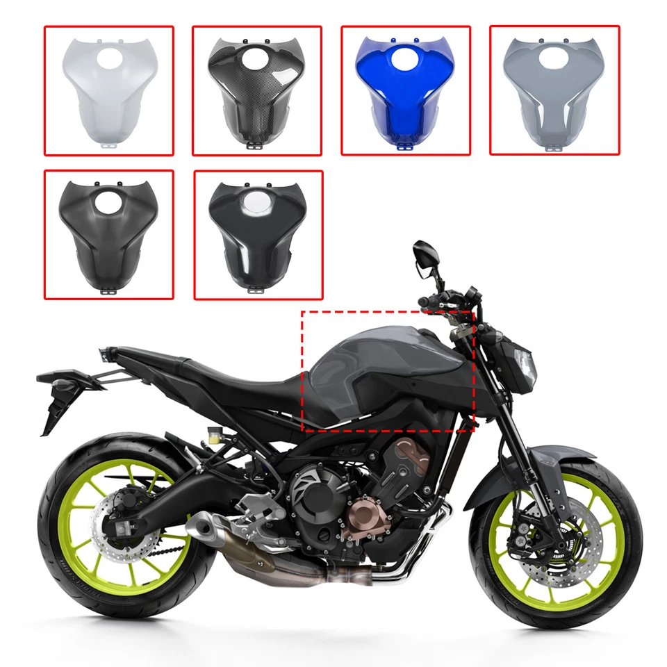 Protector protector de capucha de campana de combustible de gas de aceite para Yamaha MT FZ 09 MT09 12-20 Foto 2 de 4