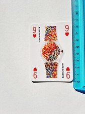 LOTS OF DOTS SWATCH WATCH COLLECTORS' CARD CARTA ANNI 90 ORIGINAL VINTAGE