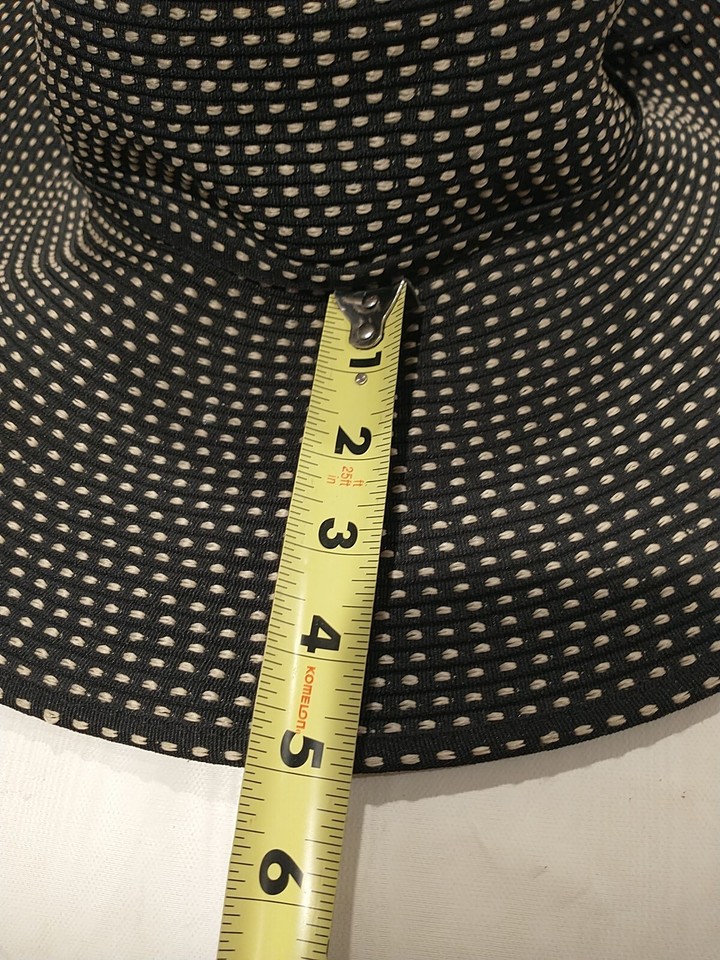 SAN DIEGO HAT CO BLACK Womens EXTRA WIDE BRIM HAT Summer Beach Sun Cap