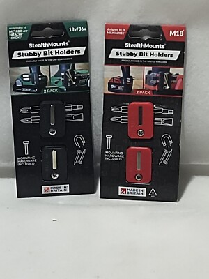 StealthMounts Stubby Bithalter für rot und schwarz