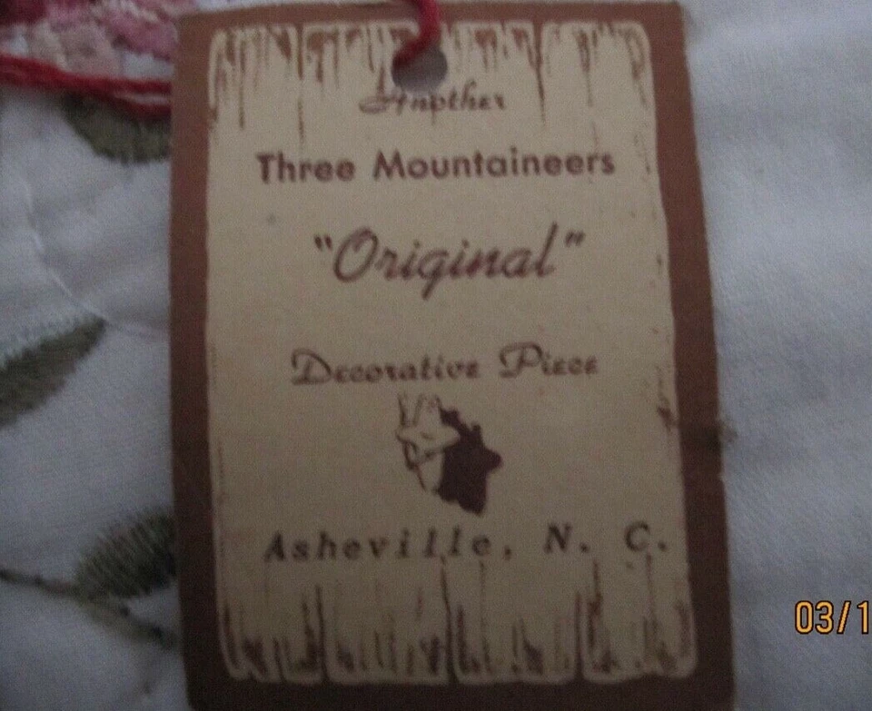 Wooden Candle Holder, Three Mountaineers 5” Olde Pine NWT - Image 3 of 4