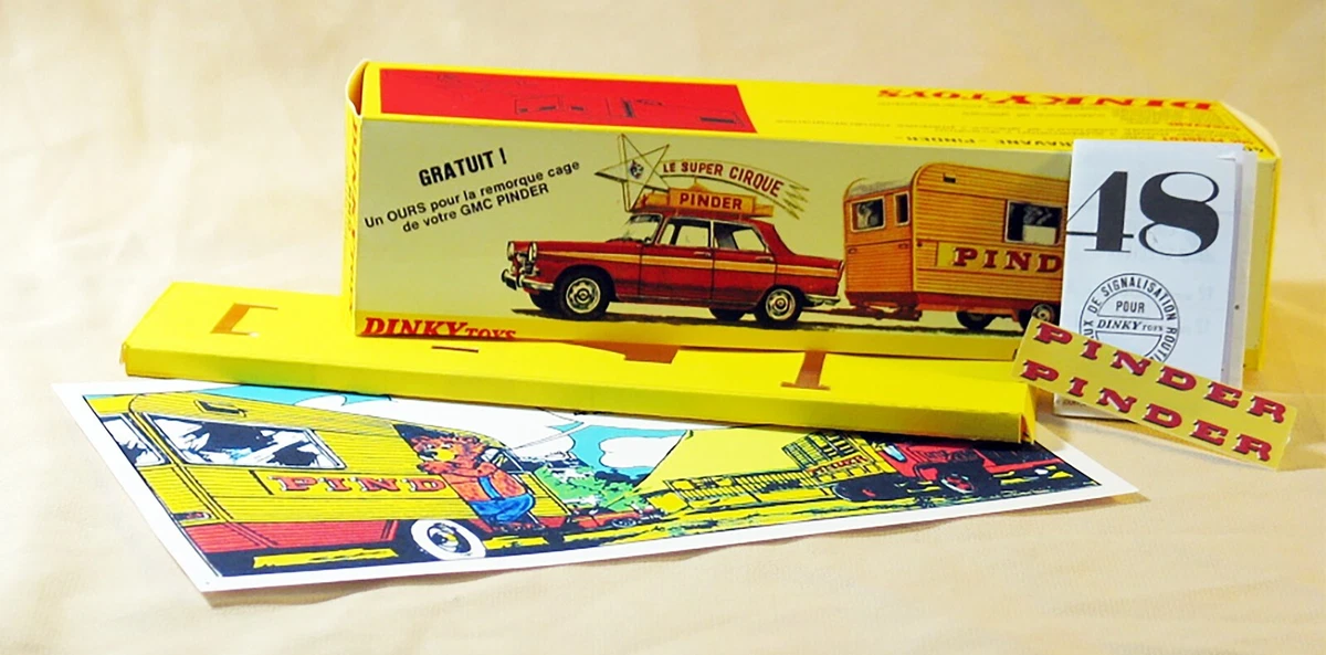 Dinky Toys - 1:43 - GMC Truck - réf. 881 Cirque Pinder - Catawiki