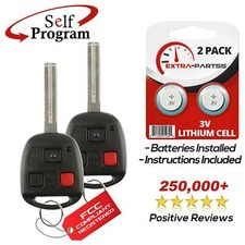 2 Keyless Entry Remote For 1999 2000 2001 2002 2003 Lexus Rx300 Car Key Fob 2 Keyless Entry Remote For 1999 2000 2001 2002 2003 Lexus Rx300 Car Key Fob