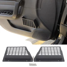 Aluminum Black Front Door Storage MOll Panel For Hummer H3 2005-2009