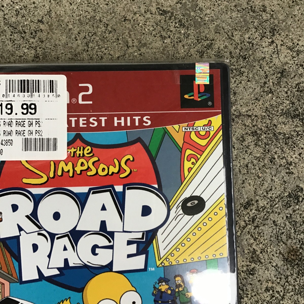 Simpsons Road Rage GREATEST HITS (PlayStation 2, PS2 2002