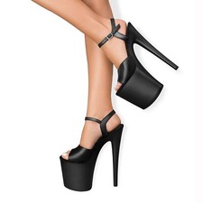 EIS Absatz-Schuhe (schwarze High Heels) - ver...
