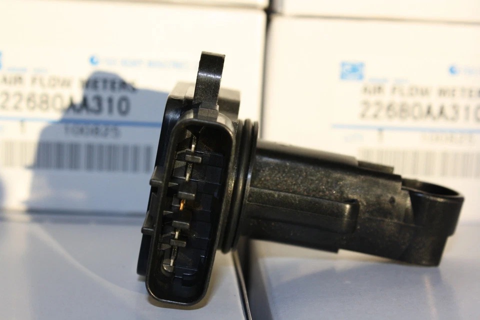 GENUINE Impreza Forester Liberty wrx gt sti MAF air flow meter afm 22680AA310 - Image 4 of 4