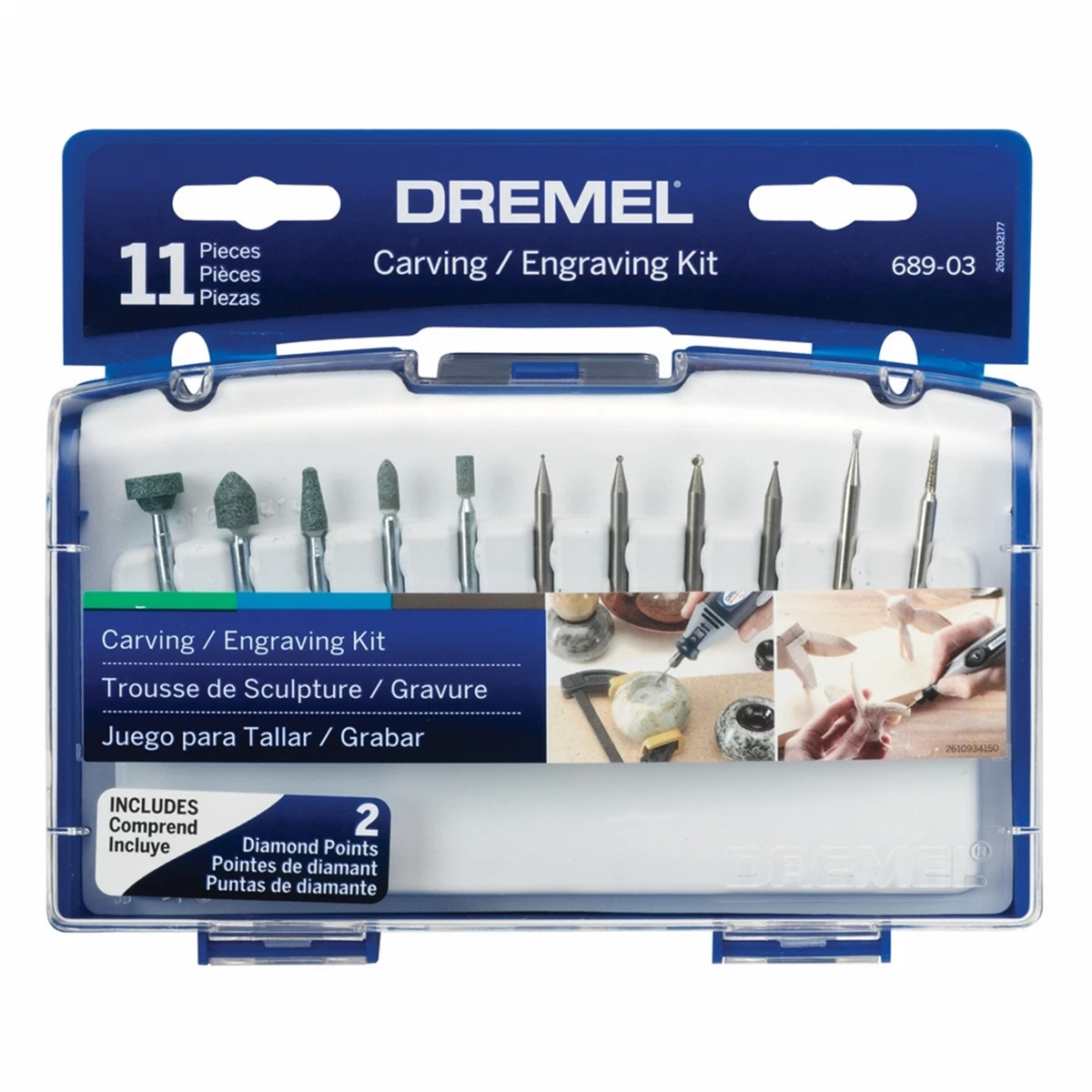 Dremel 3000 130W Rotary Tool 26 Piece Accessory
