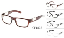 Clear Lens Glasses Fake Smart Office Interview Eyewear Classic Fashion UV 100%