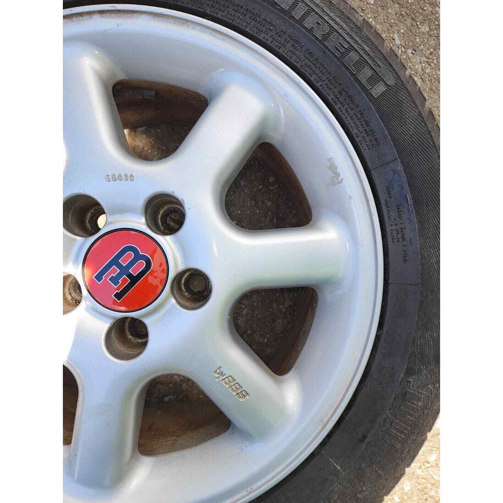 Rare Htf Bugatti Bbs Wheel Rim Eb039 16x7.5
