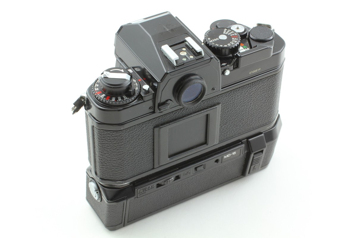 Nikon ニコン　FA ブラック＋Ai-s 50mm f/1.4＋MD-15 Near MINT] Nikon FA Black Ai-s 50mm f1.4 MD-15 MR-2 35mm