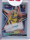 JALEN HOOD-SCHIFINO 2023-24 Topps Chrome Future Stars #FSA-JHS Rookie Auto RC
