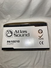 Open Box Atlas Sound Pa1001g Single Channel, 100-watt Pole Mount Amplifier