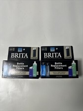 2 Brita Replacement Water Bottle Filter - 2 Pack 4 Filters Total New in Box