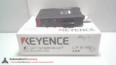 KEYENCE CA-DC40E LIGHT EXPANSION UNIT CA-DC40E  , NEW #316861