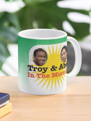 #ad Troy and Abed in the Morning Coffee Mug Fictional Talk Show Mug 11oz 15oz $17.99