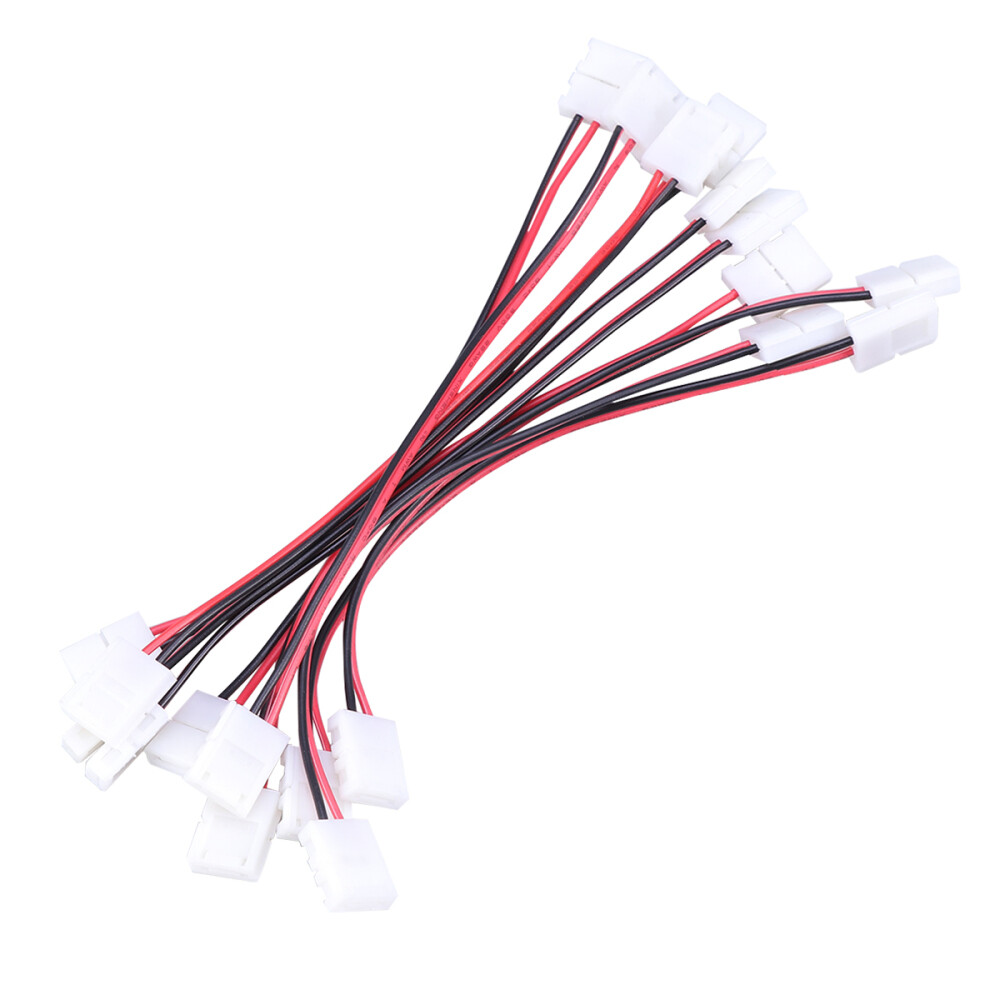 10-Piece LED Strip Light Connector Set for Easy Wiring