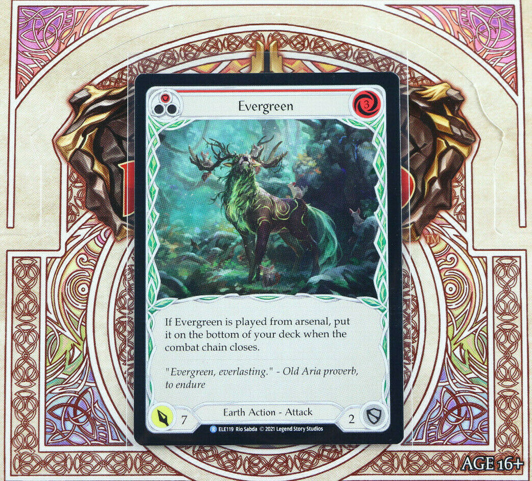 Flesh And Blood Evergreen (1) Standard 1st Edition ELE119 Tales of