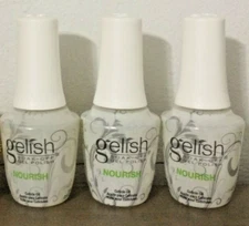 Harmony Gelish Nourish Cuticle Oil 0.5 oz (Pack Of 3) Brand New Bottle.