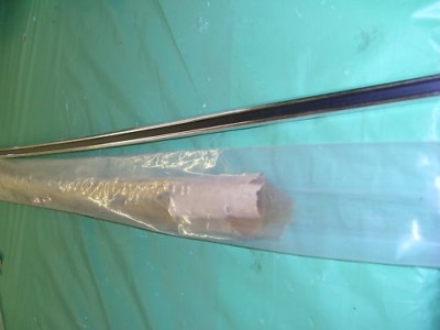 NOS 1971 MERCURY COMET 2DR QUARTER PANEL MOLDING D14Y-6229039-A 