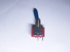 5PCS MT-1021 ZING EAR Toggle Switch SPST ON-OFF 6A 125VAC / 3A 250VAC Red & Blue