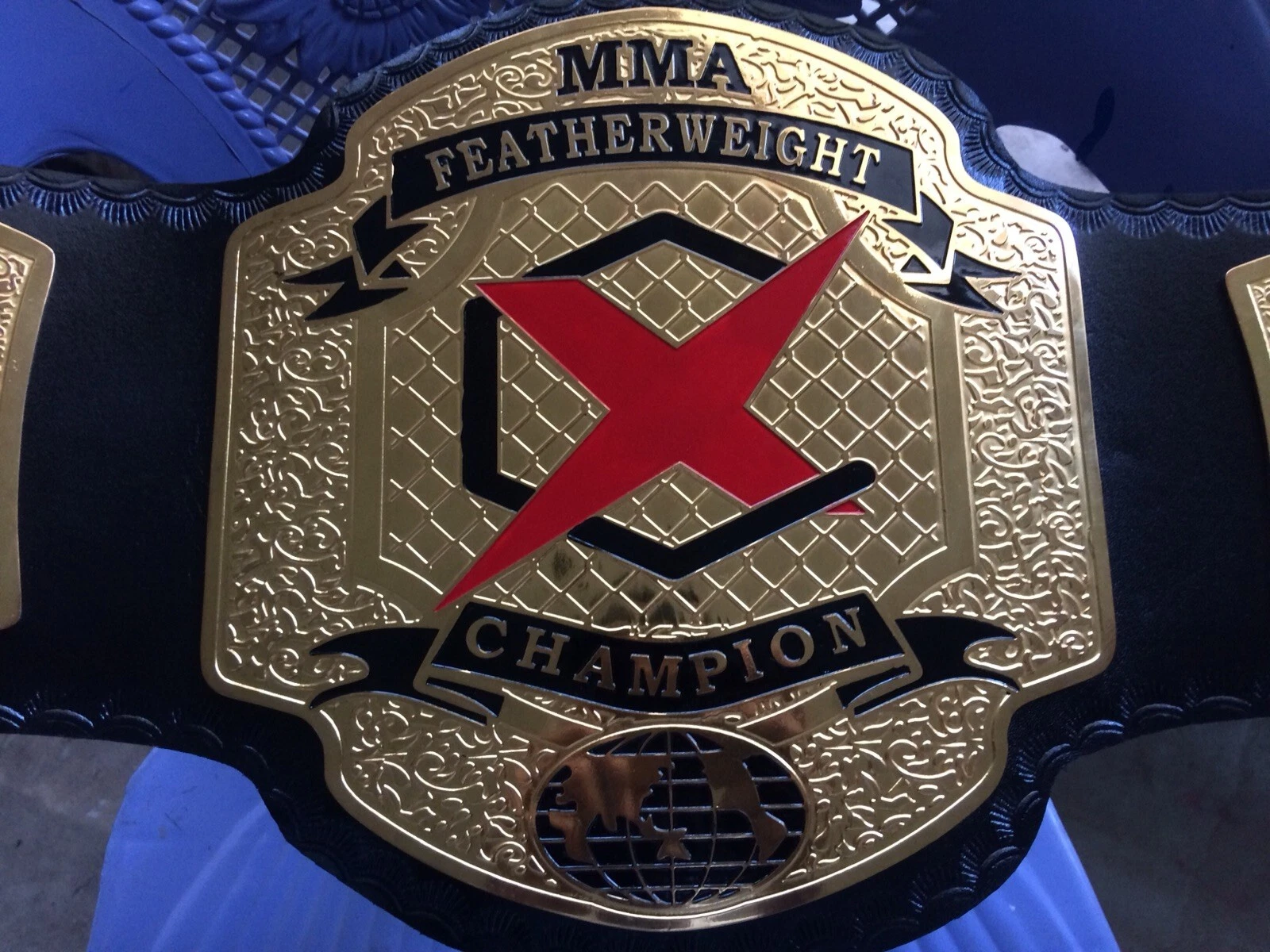 MMA Featherweight Championship Replica Title Belt
