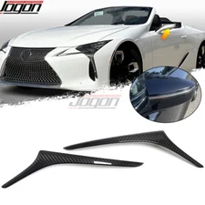 Carbon RearView Mirror Cover Molding Decor For Lexus LC 500 LS500 LC500h 2018-24