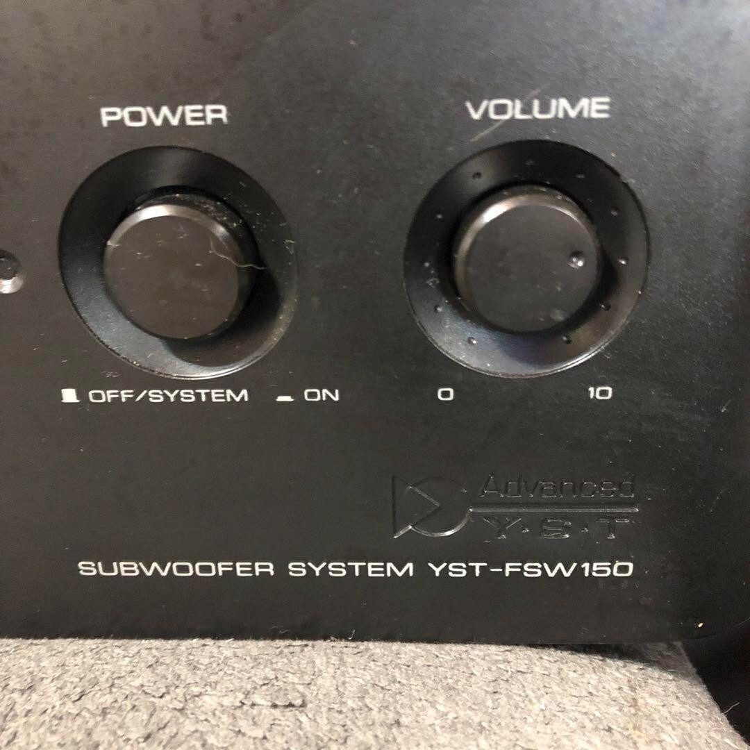 YAMAHA YST-FSW150 Powered Subwoofer Black Good | eBay