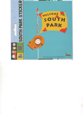 South Park Sticker Decal Flag Stan Cartman Kyle Kenny Comedy Central