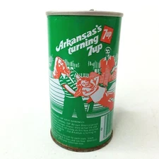 7up "America's Turning 7up" Soda Pop Can - Vintage 1979 - Arkansas