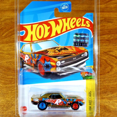 68 COPO カマロ - 2023スーパートレジャーハント 68 COPO Camaro Hot Wheels 2023 Super Treasure Hunt