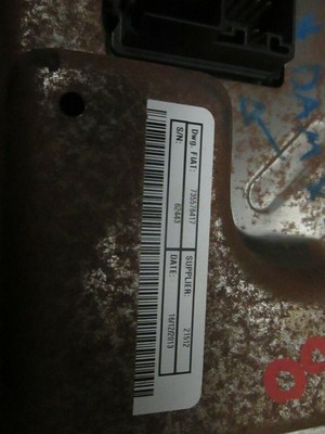 Genuine Fiat 500 Electric Power Steering Column 735576417 for sale  