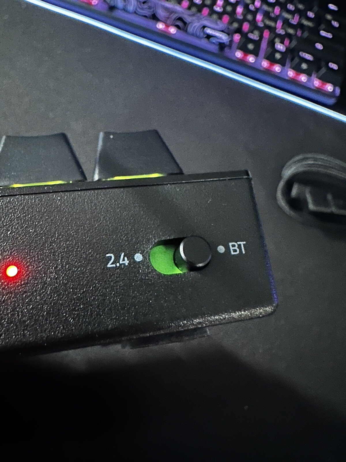 Razer Blackwidow V3 Mini Hyperspeed 65% Wireless Keyboard Yellow Switches