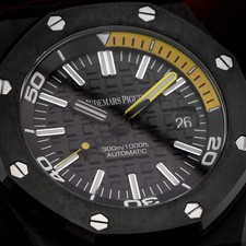 Audemars Piguet Royal Oak Offshore Diver Carbon Ceramic Yellow 15706AU.00.A002CA 11