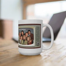 Murphy Brown TV Show Tv Retro Design Ceramic Mug 15oz Extra Large 