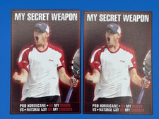 Vintage Andy Roddick Tennis Postcards Babolat Advertising RARE NOS (Lot of 2)