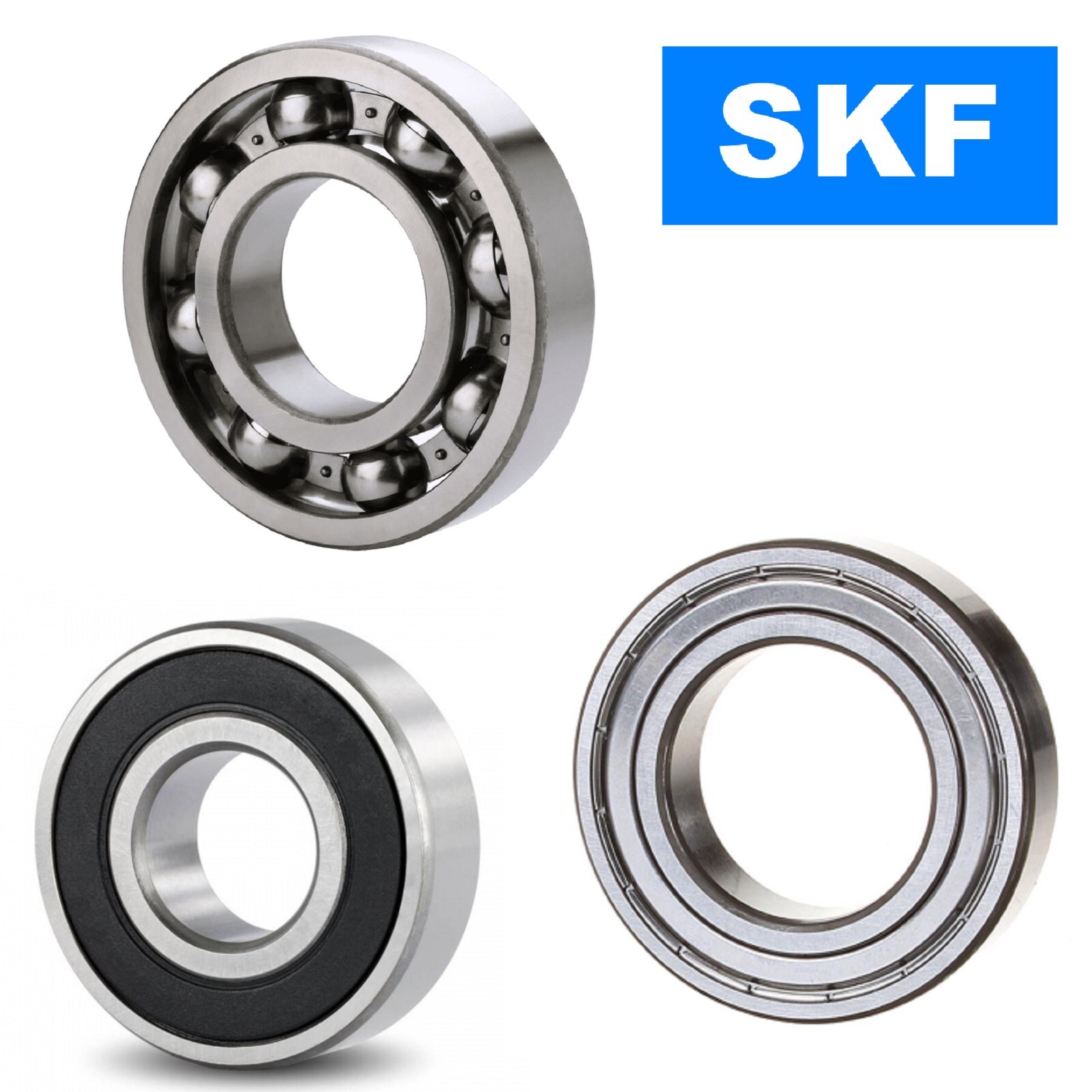 Skf Roestvaststalen groefkogellager met geïntegreerde afdichting W 6205-2RS1/VP311 - 7316576034343