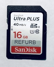 Sandisk 16GB Class 10 40mb/s SDHC SD Memory Card Flash Card Factory Ref