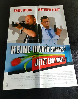 Keine halben Sachen 2* Bruce Willis* Matthew Perry - Original -Poster -58x42cm -