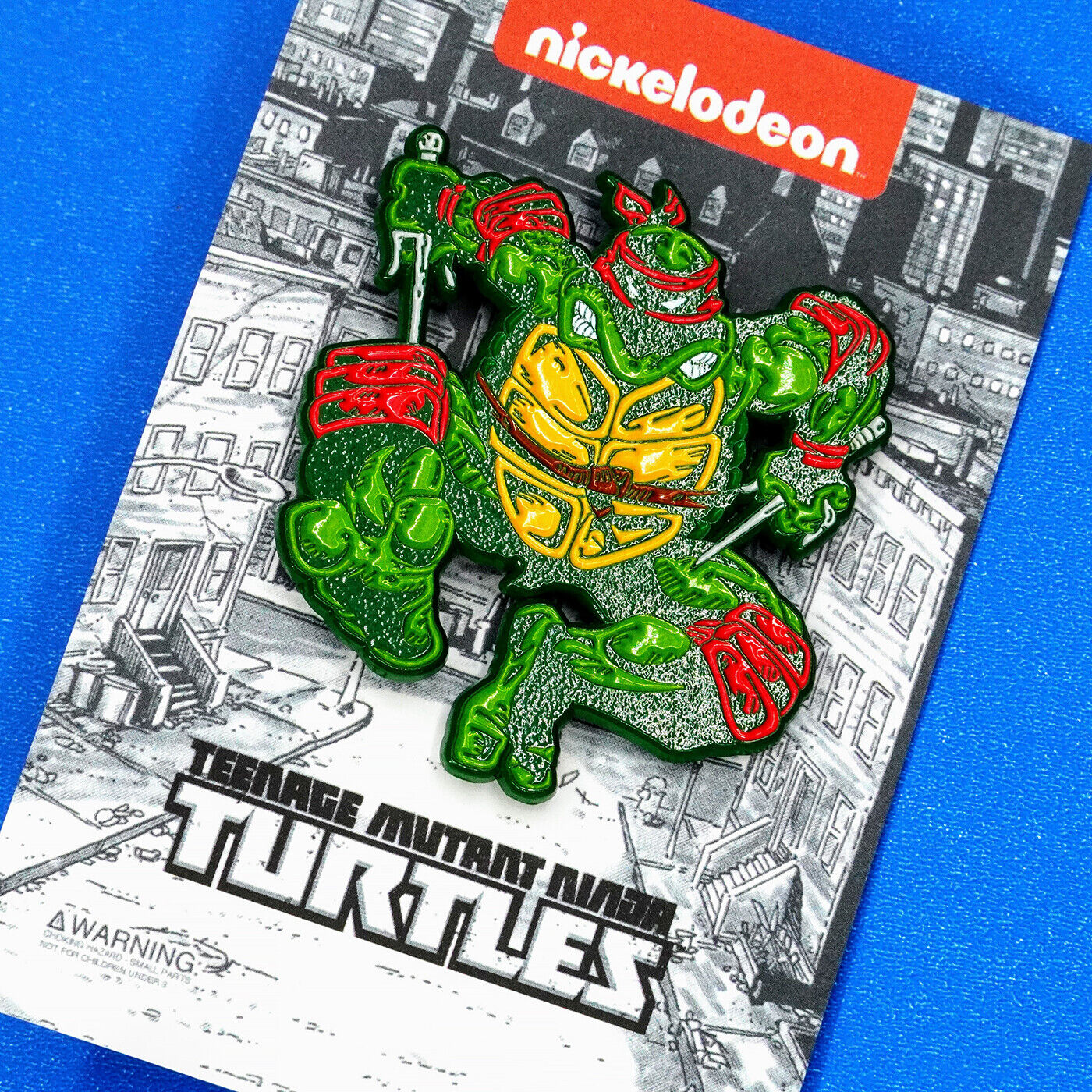TMNT Teenage Mutant Ninja Turtles Raphael Mirage Comics Era Enamel Pin Figure
